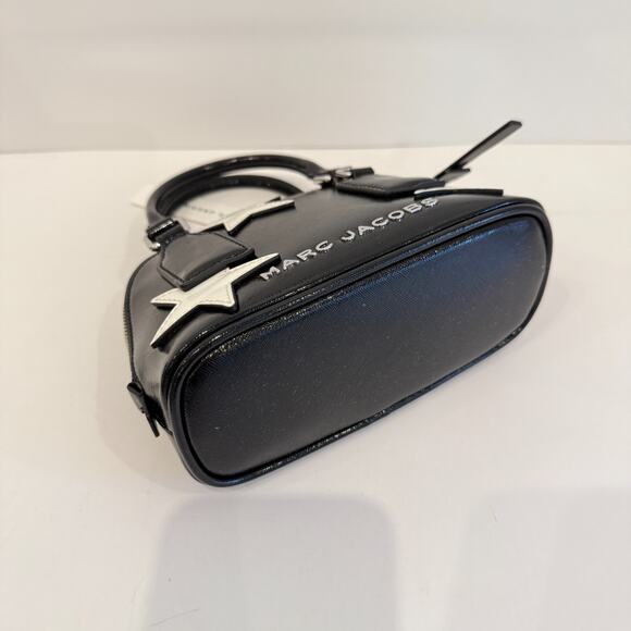 Marc Jacobs Mini Dome Tote Crossbody 4R5SMN005S02 Black - Picture 5 of 16